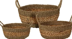 Korb mit Griff Korbwaren|Aufbewahrung