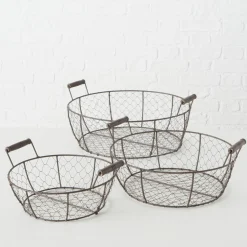 Clearance Korb WIRE Korbwaren|Aufbewahrung