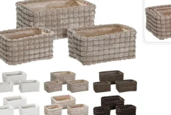 Korb-Set PLÜSCH Korbwaren|Aufbewahrung