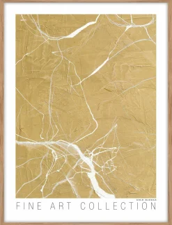 New Kunstdruck GOLD MARBLE Kunstdrucke