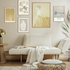 New Kunstdruck GOLD MARBLE Kunstdrucke