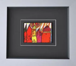 Kunstdruck HUNDERTWASSER Kunstdrucke|Holzbilder