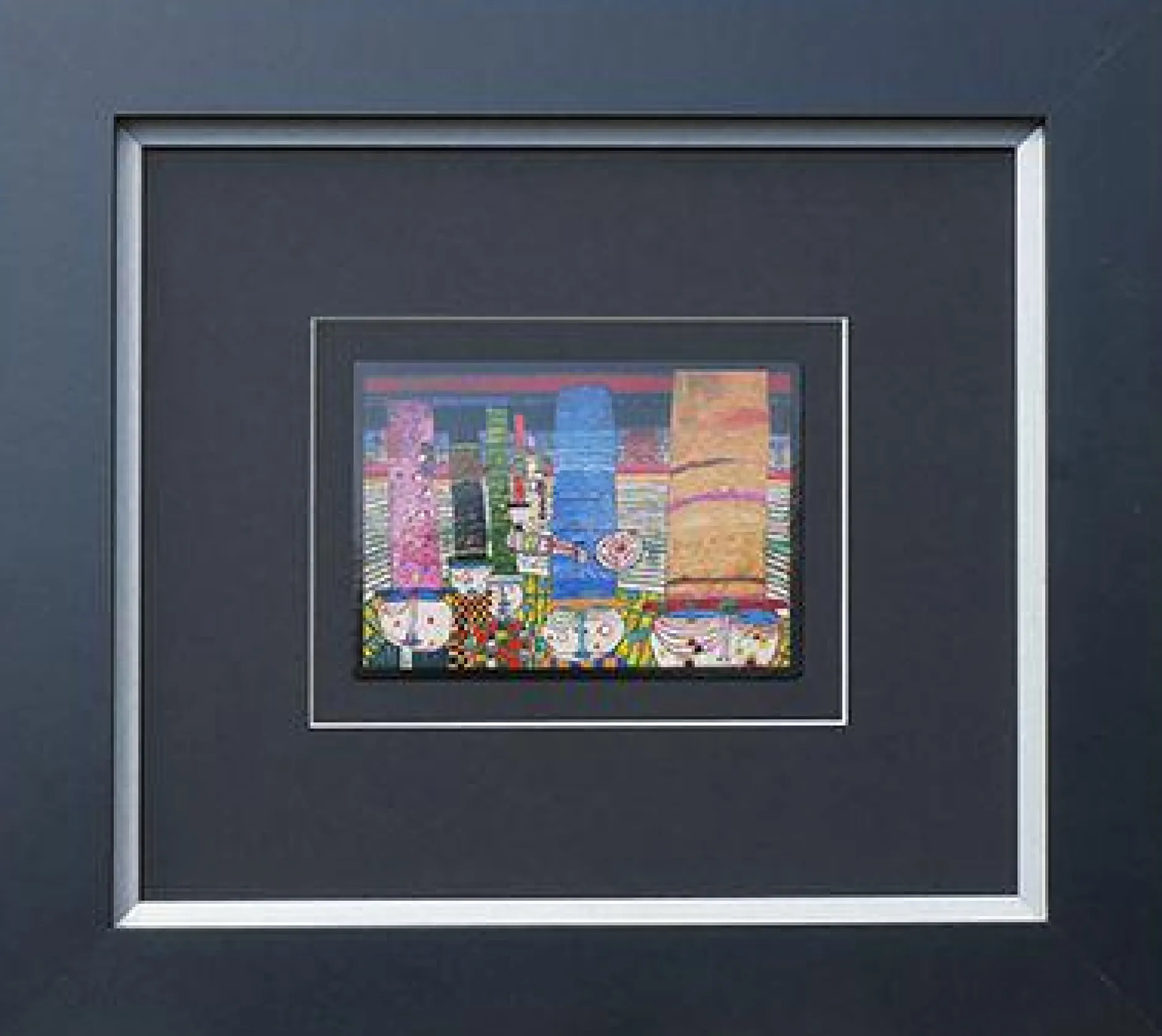 Best Kunstdruck HUNDERTWASSER Kunstdrucke|Holzbilder