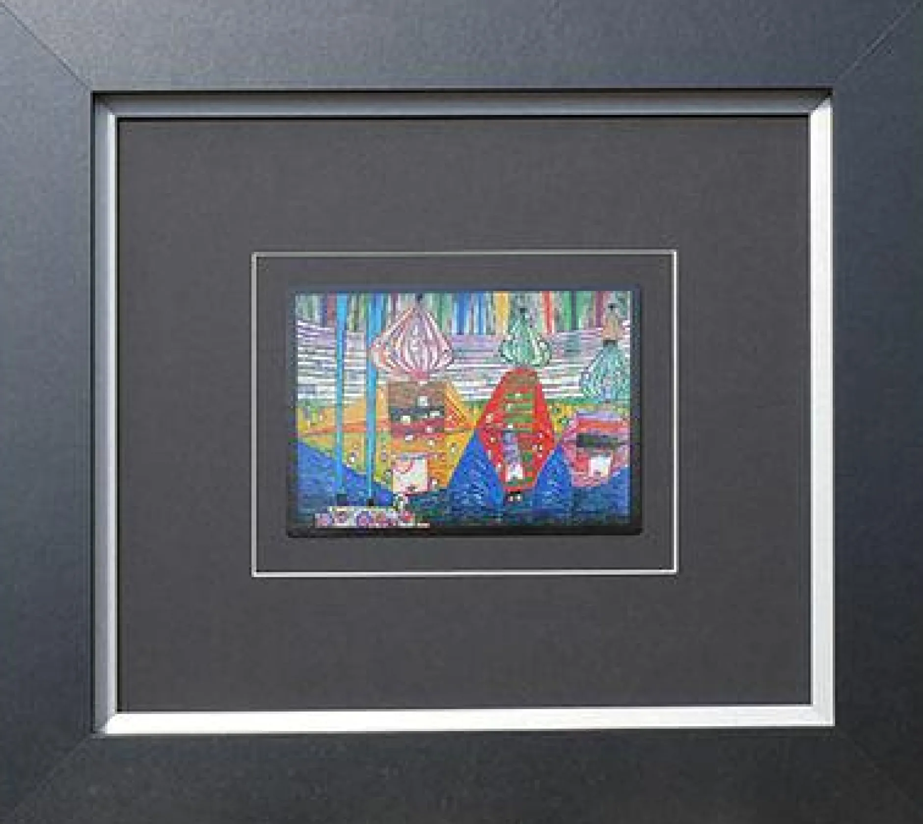 Clearance Kunstdruck HUNDERTWASSER Kunstdrucke|Holzbilder