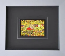 Hot Kunstdruck HUNDERTWASSER Kunstdrucke|Holzbilder