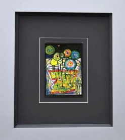 Best Kunstdruck HUNDERTWASSER Kunstdrucke|Holzbilder