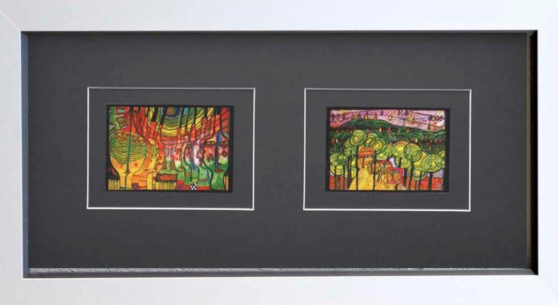 Hot Kunstdruck HUNDERTWASSER Kunstdrucke|Holzbilder