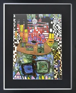 Sale Kunstdruck HUNDERTWASSER Kunstdrucke