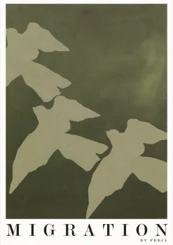 New Kunstdruck MIGRATION Kunstdrucke
