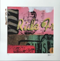 Outlet Kunstdruck THE PINK Kunstdrucke