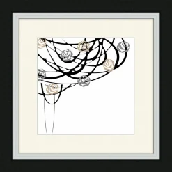 Hot Kunstdruck TREE OF ROSES Holzbilder|Kunstdrucke