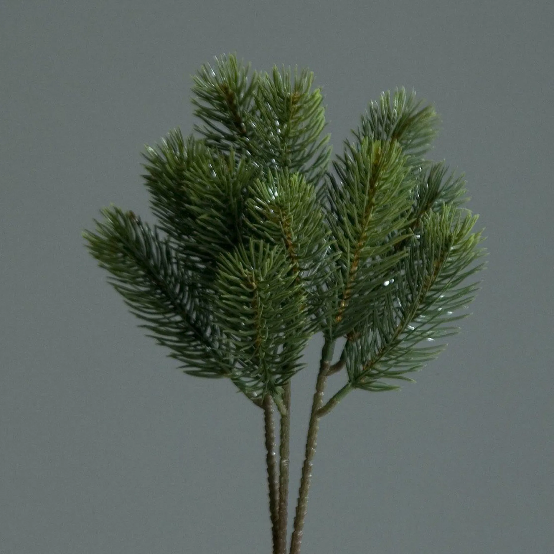 Clearance Kunstpflanze Edeltannenpick Baumschmuck|Weihnachtsdekoration