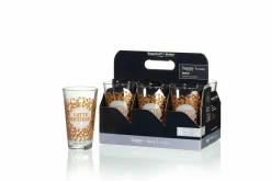 Sale Latte Macchiato Glas HAPPY Gläser|Gedeckter Tisch
