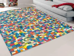 Outlet Lederteppich PATCH Fell Teppiche