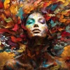 Hot Leinwandbild DREAM OF LEAVES Kunstdrucke|Originalbilder