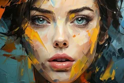 Best Leinwandbild SPLASHES COLOUR Kunstdrucke