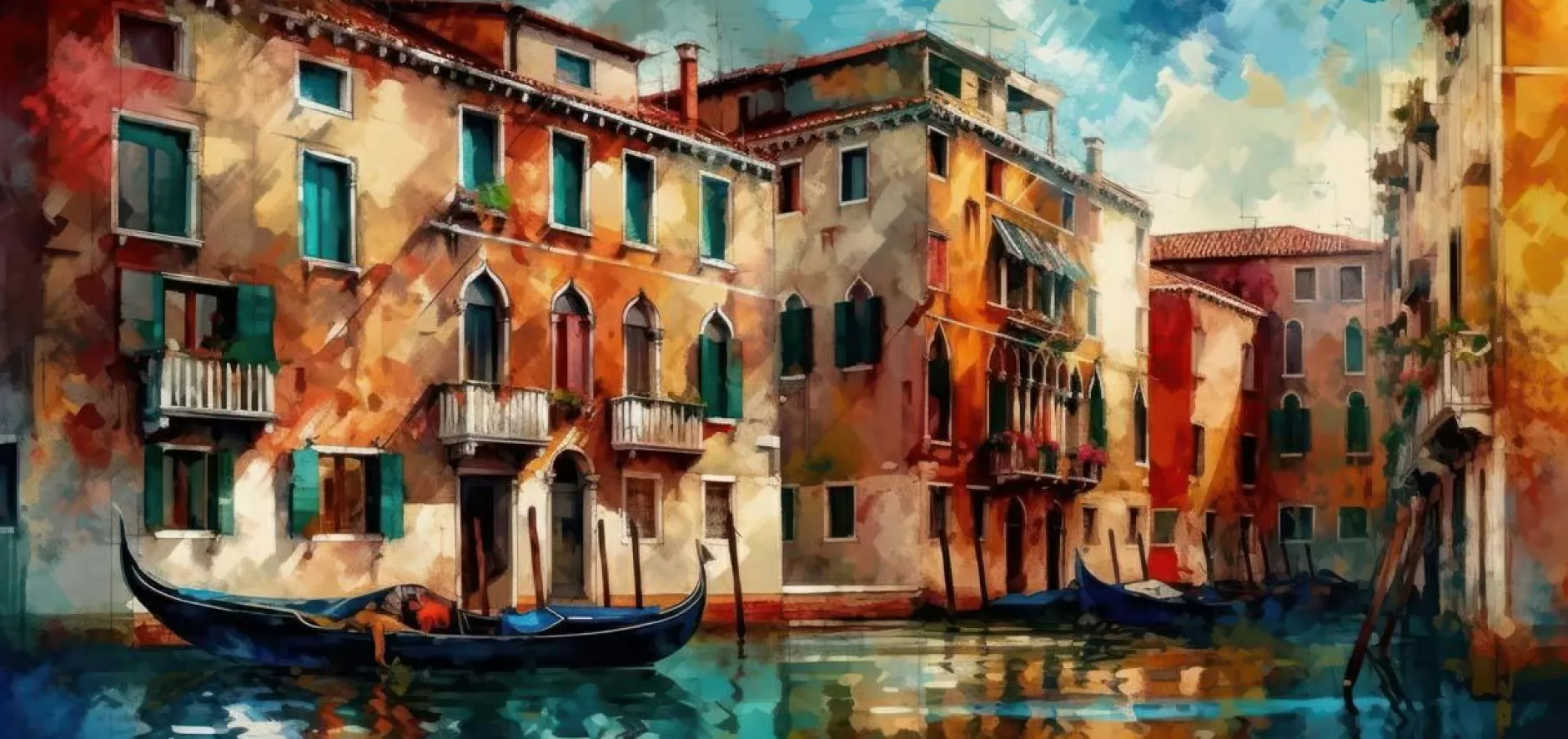 Sale Leinwandbild VENEDIG Kunstdrucke