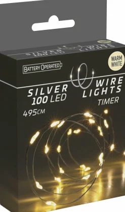 Lichterkette DRAHT 100 LED Lichterketten|Lichterketten