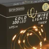Discount Lichterkette DRAHT 100 LED Lichterketten|Lichterketten