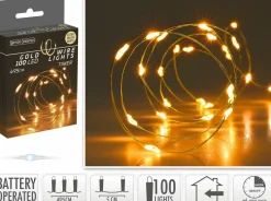 Discount Lichterkette DRAHT 100 LED Lichterketten|Lichterketten