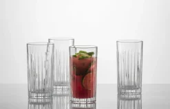 Outlet Longdrinkglas-Set 4-er STAGE Gläser|Gedeckter Tisch