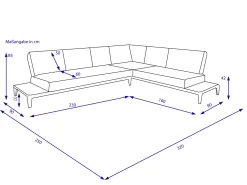 Outlet Lounge-Set ELEGANCE 3-tlg. Loungemöbel|Loungemöbel