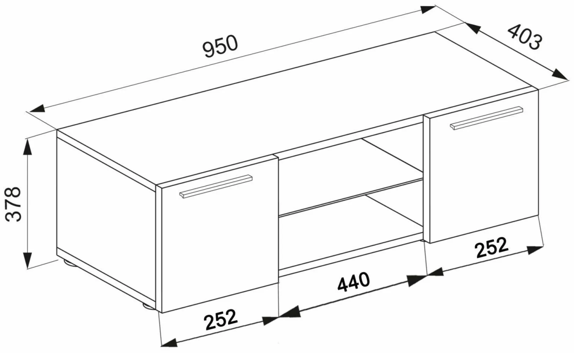 Discount Lowboard JUSA 95 Lowboards