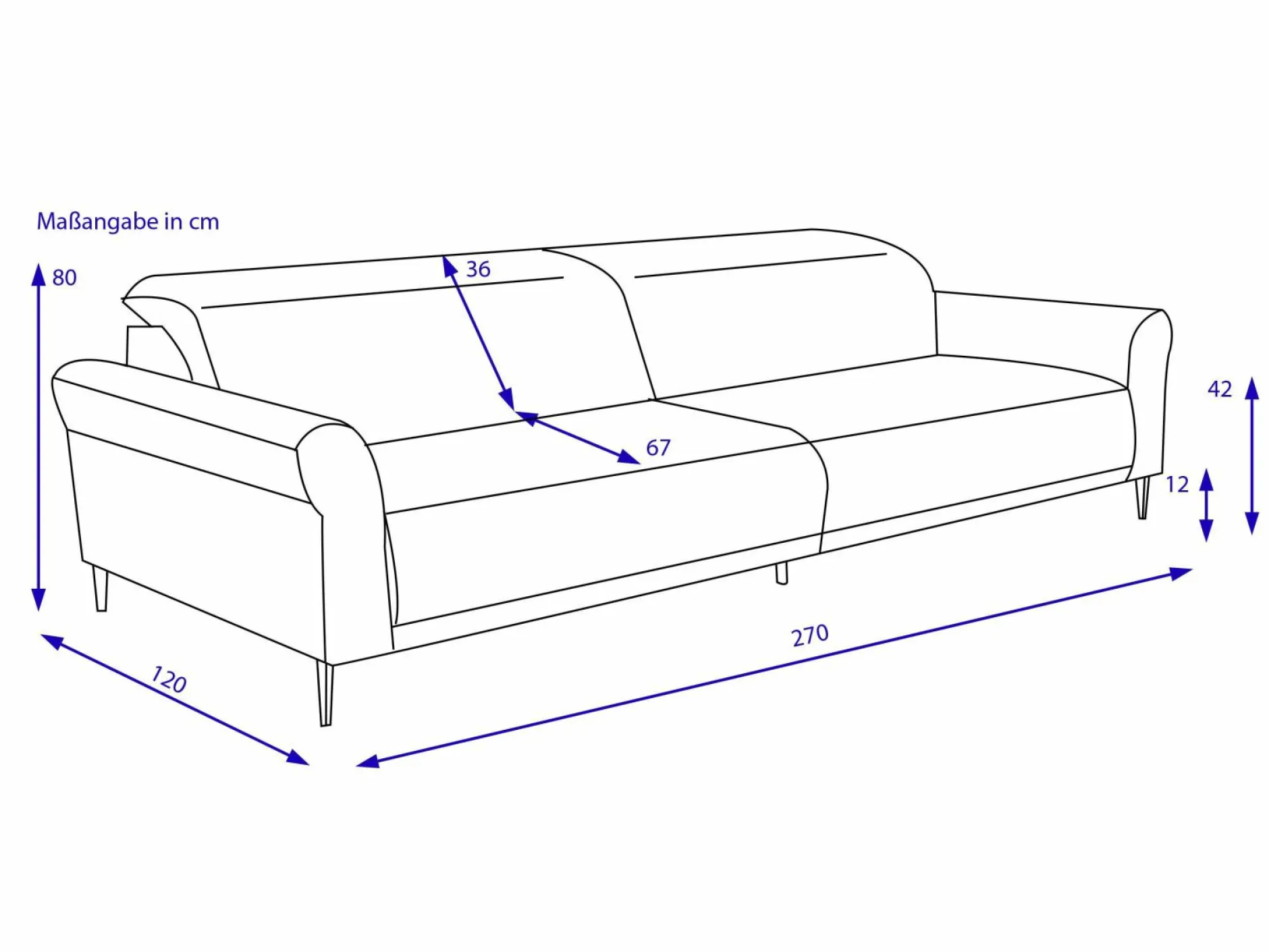 Outlet Megasofa ISAMAR Megasofas