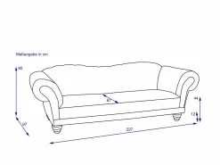 Sale Megasofa AARHUS Polstermöbel|Megasofas