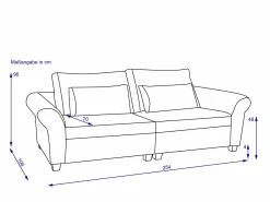 Online Megasofa SANDE Megasofas