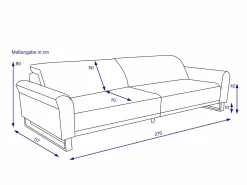 Hot Megasofa SKEDA Polstermöbel|Megasofas