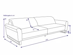 Clearance Megasofa SKEDA Megasofas