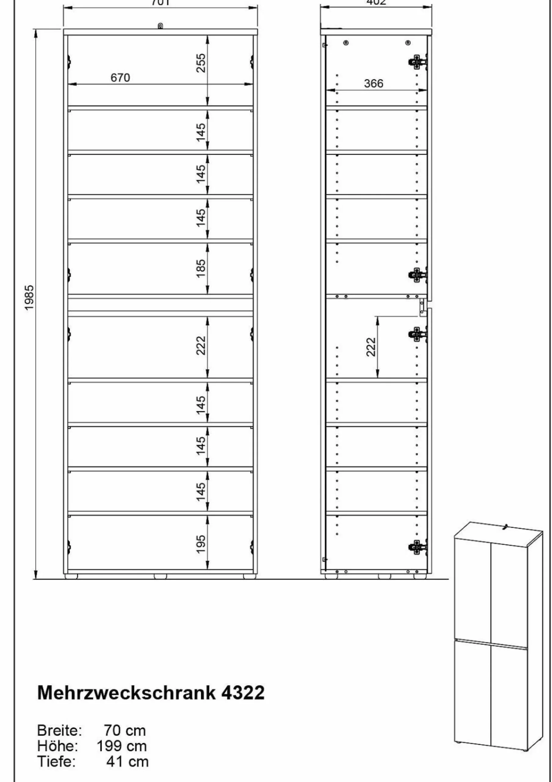 Best Mehrzweckschrank Sonstige
