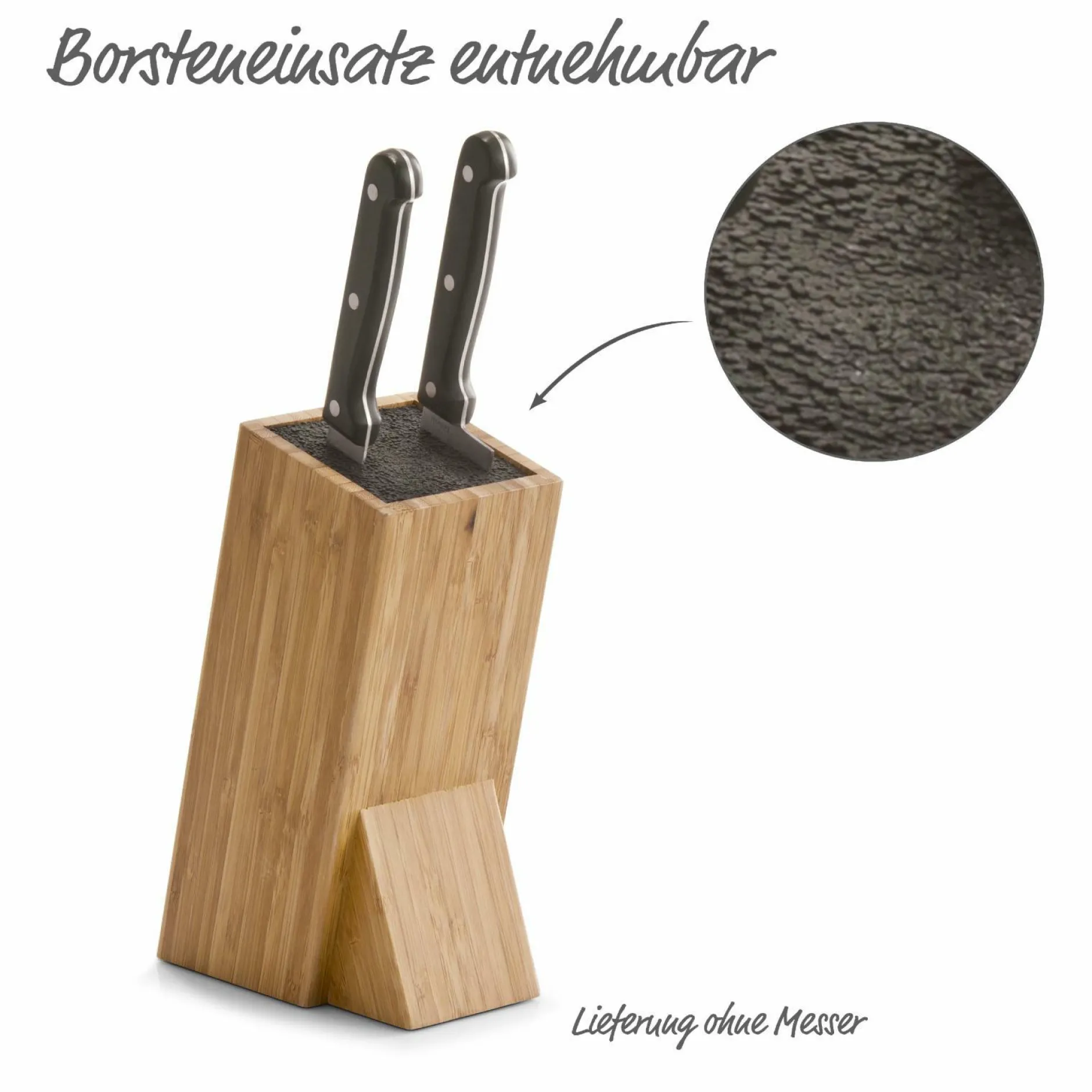 Discount Messerblock Bamboo Küchenhelfer