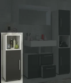 Midischrank FLANDU Hochschränke|Bad-Hochschränke