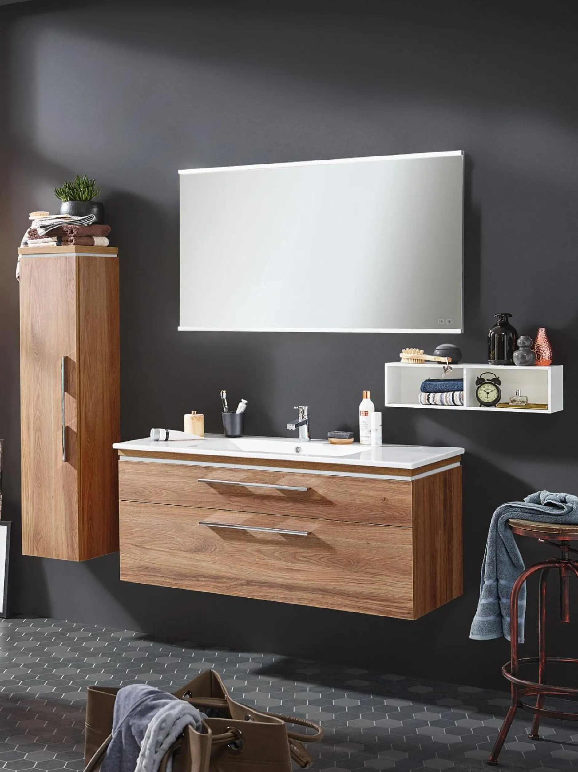 New Midischrank KENBORG CHICAGO Hochschränke|Bad-Hochschränke