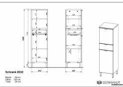 Sale Midischrank MAURESA Hochschränke|Bad-Hochschränke