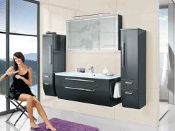 Outlet Midischrank RONDA Hochschränke|Bad-Hochschränke