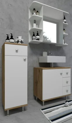 Online Midischrank NILOSI Hochschränke|Bad-Hochschränke