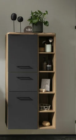 Hot Midischrank KEYTO Hochschränke|Bad-Hochschränke