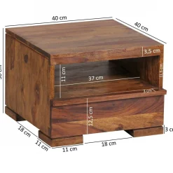 Sale Nachttisch MUMBAI Nachttische|Nachttische