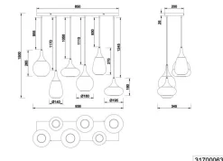Pendelleuchte LUMINA Pendelleuchten|Pendelleuchten