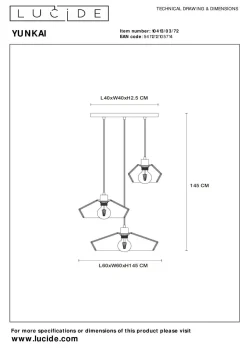 Outlet Pendelleuchte YUNKAI Pendelleuchten|Pendelleuchten