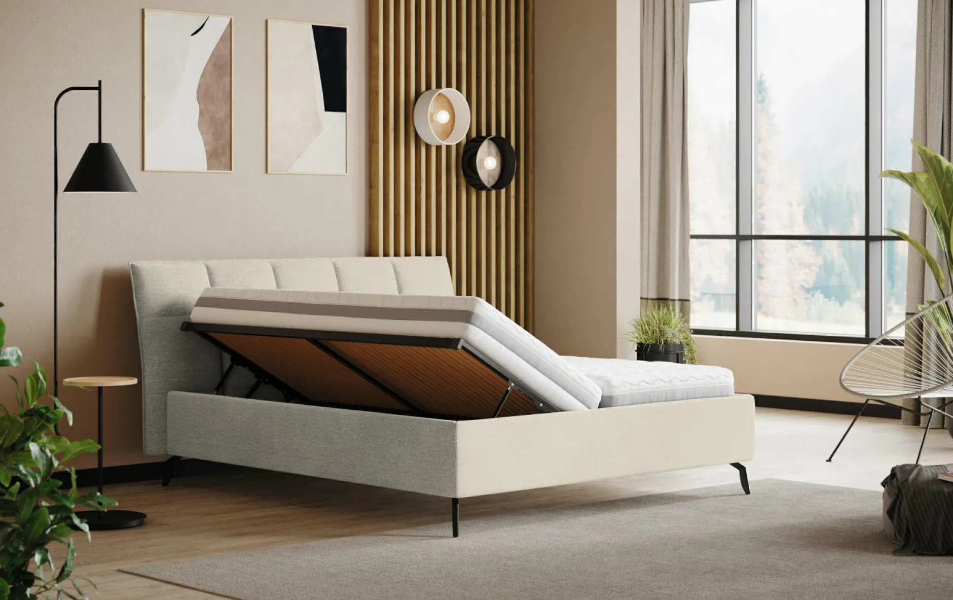 New Polsterbett NIVORA Polsterbetten