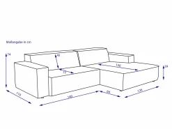 Outlet Polsterecke CROSWELL Polstermöbel|Polsterecken