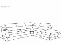 Discount Polsterecke BAVERO Polstermöbel|Polsterecken