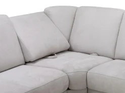 Discount Polsterecke PAOLO 4-tlg. Polstermöbel|Polsterecken