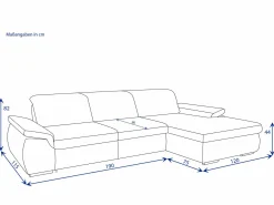 Outlet Polsterecke MINERVA Polstermöbel|Polsterecken
