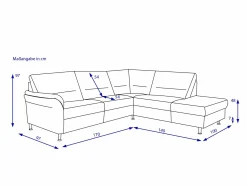 Sale Polsterecke DAKOTA Polsterecken