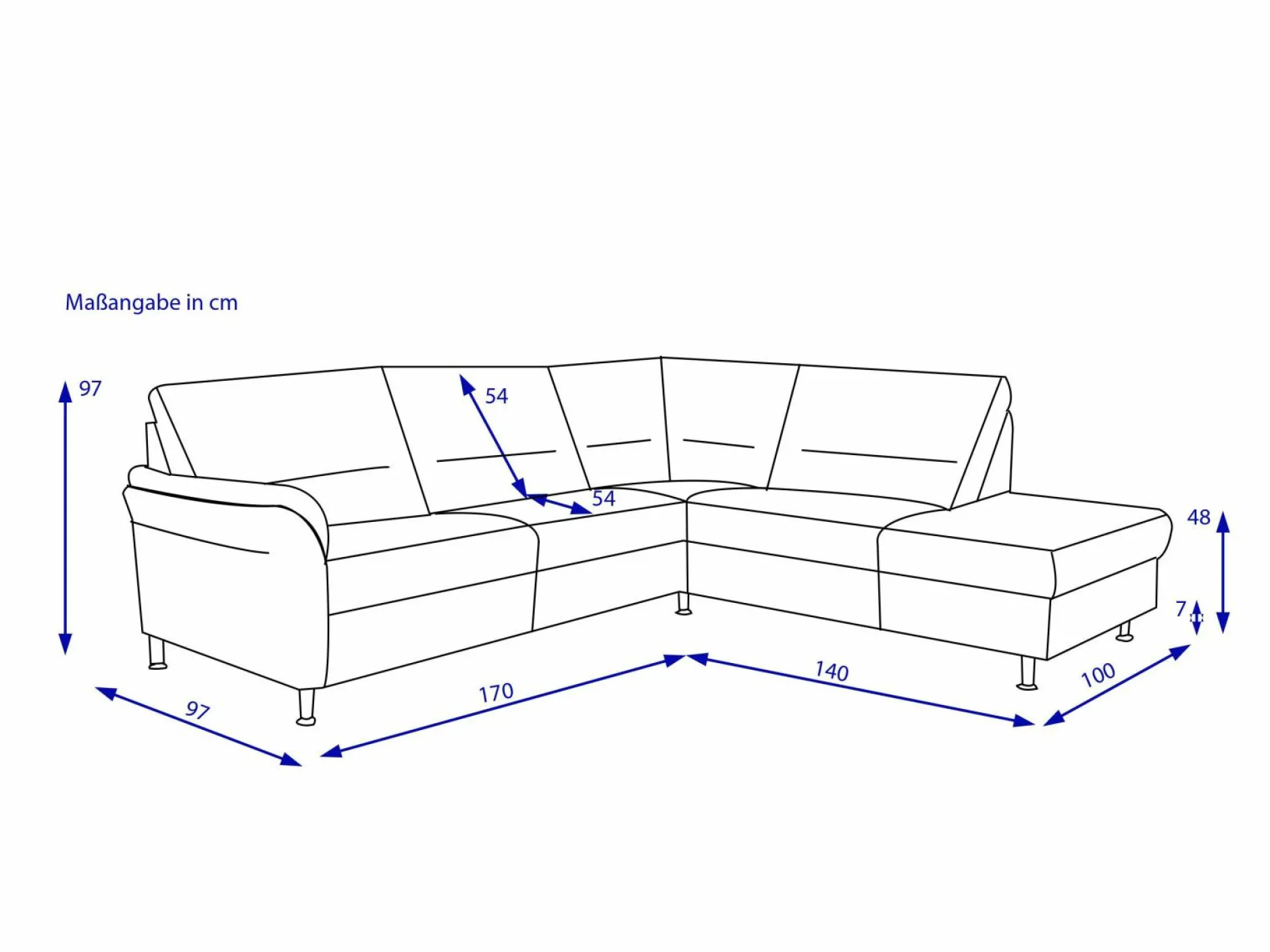 Sale Polsterecke DAKOTA Polsterecken